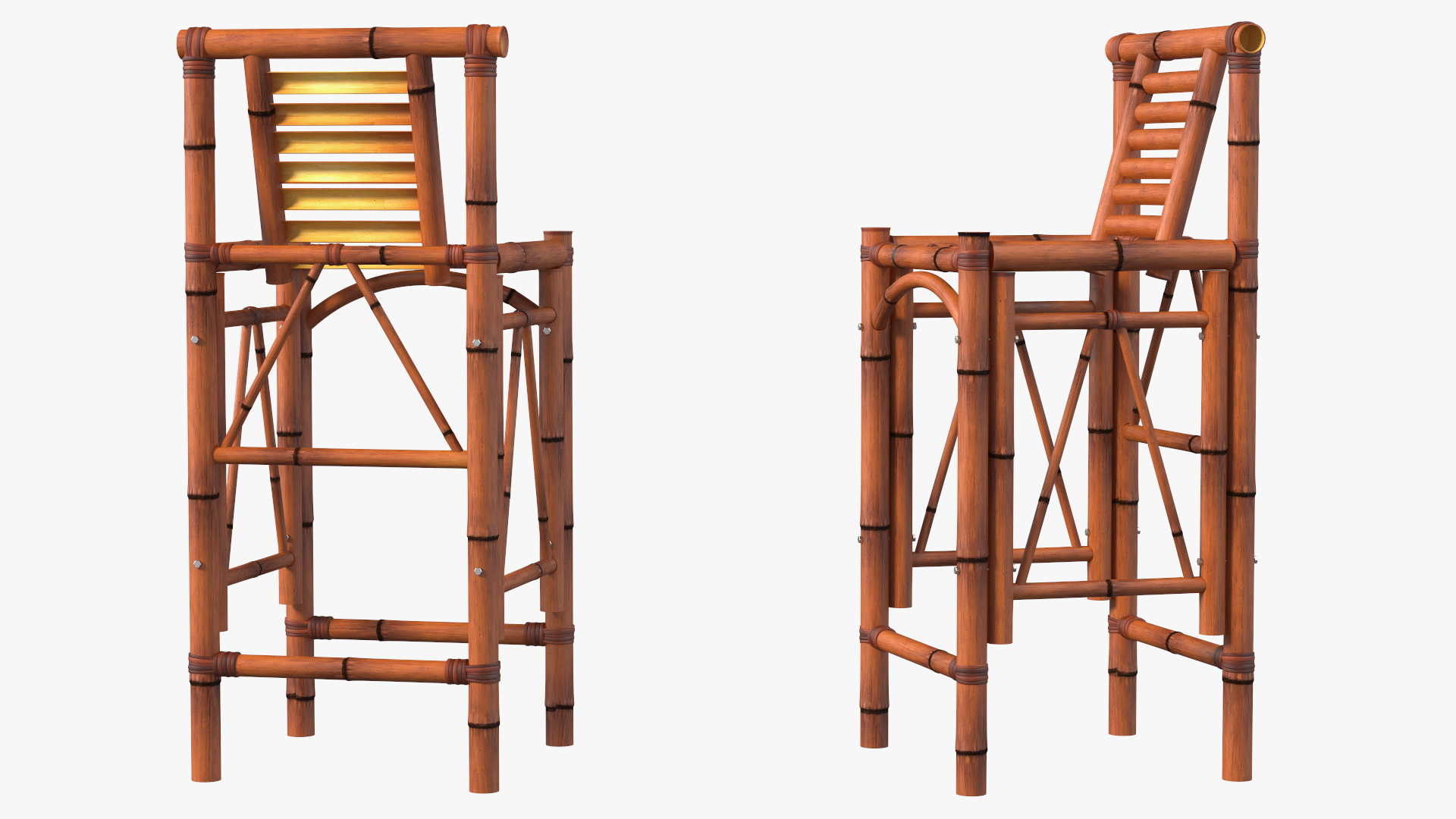 3D Square Bar Stool