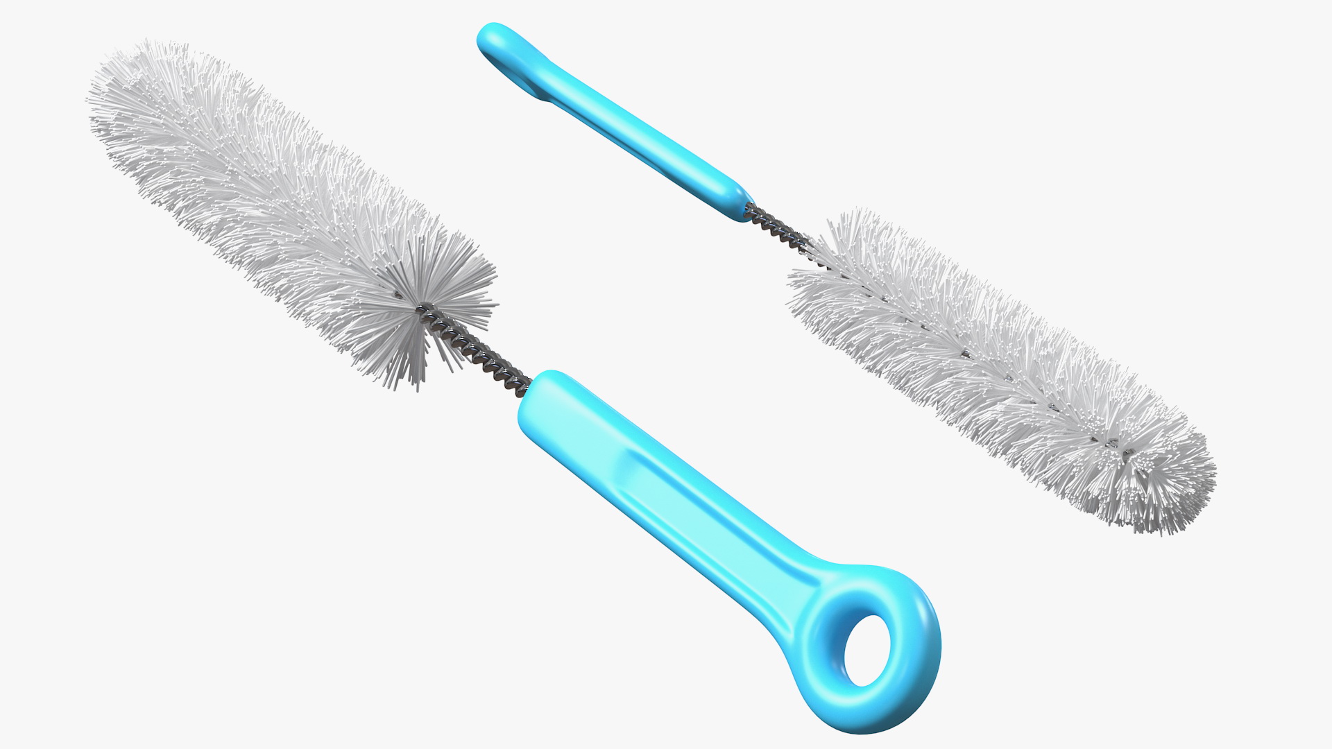 Bottle Brush Cleaner Set 3D model