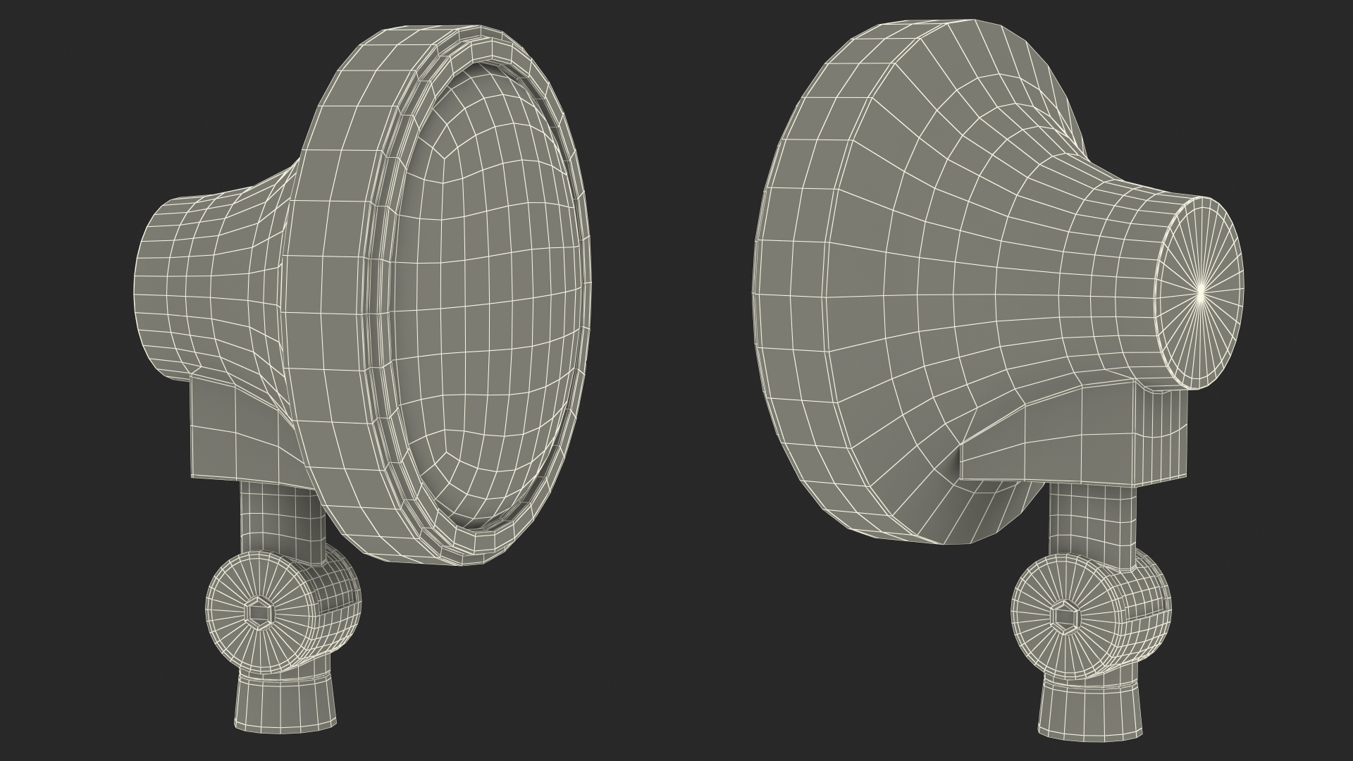 3D Halogen Light model