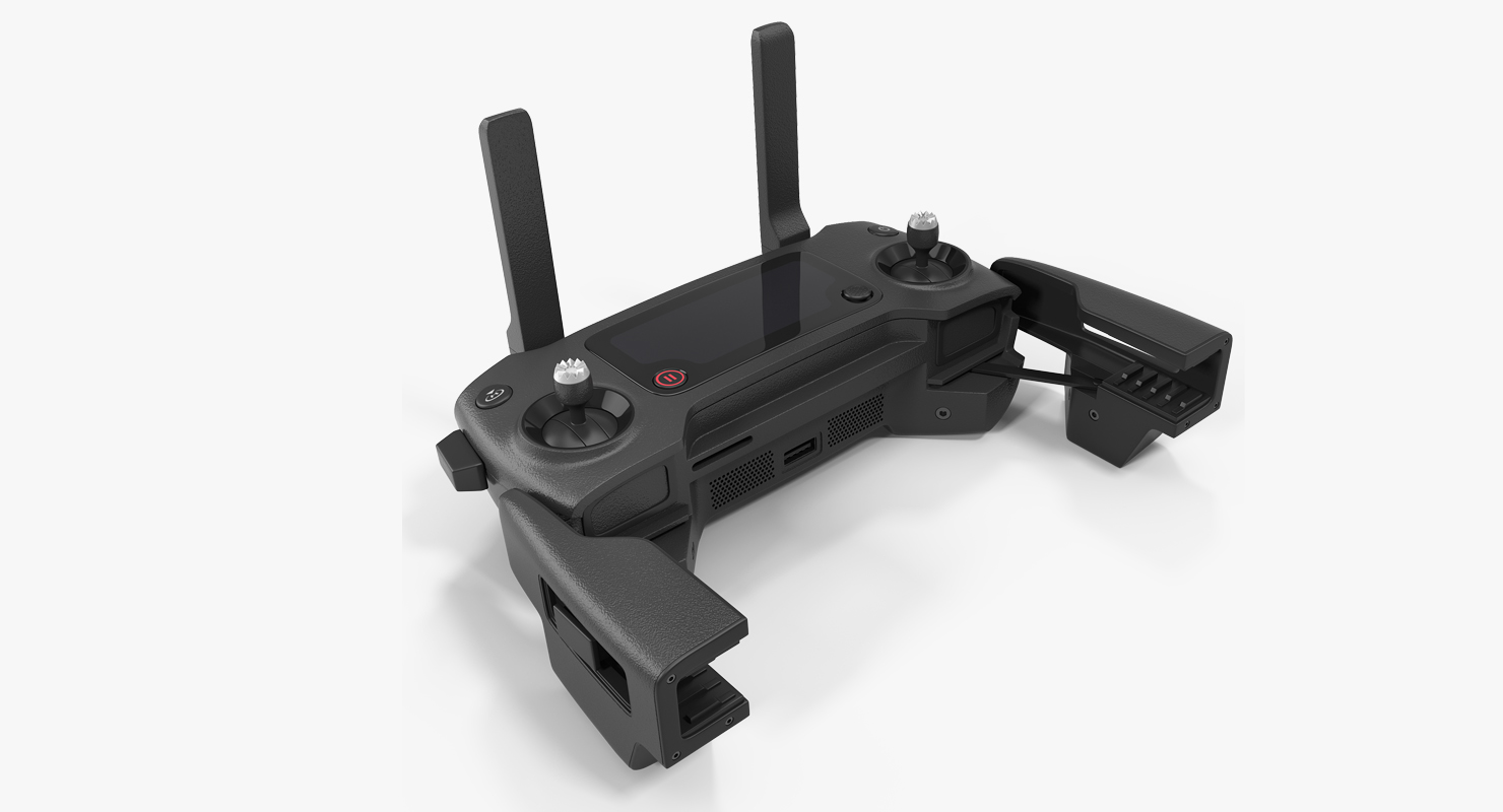 3D DJI Mavic Pro Remote Controller