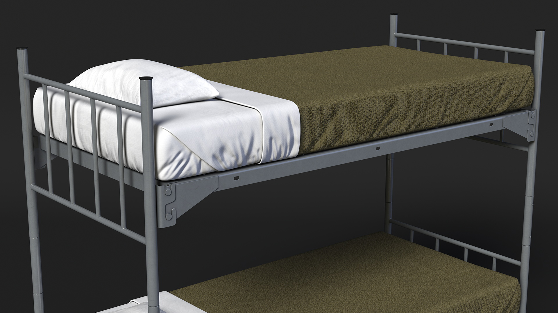 Army Bunk Bed New 3D