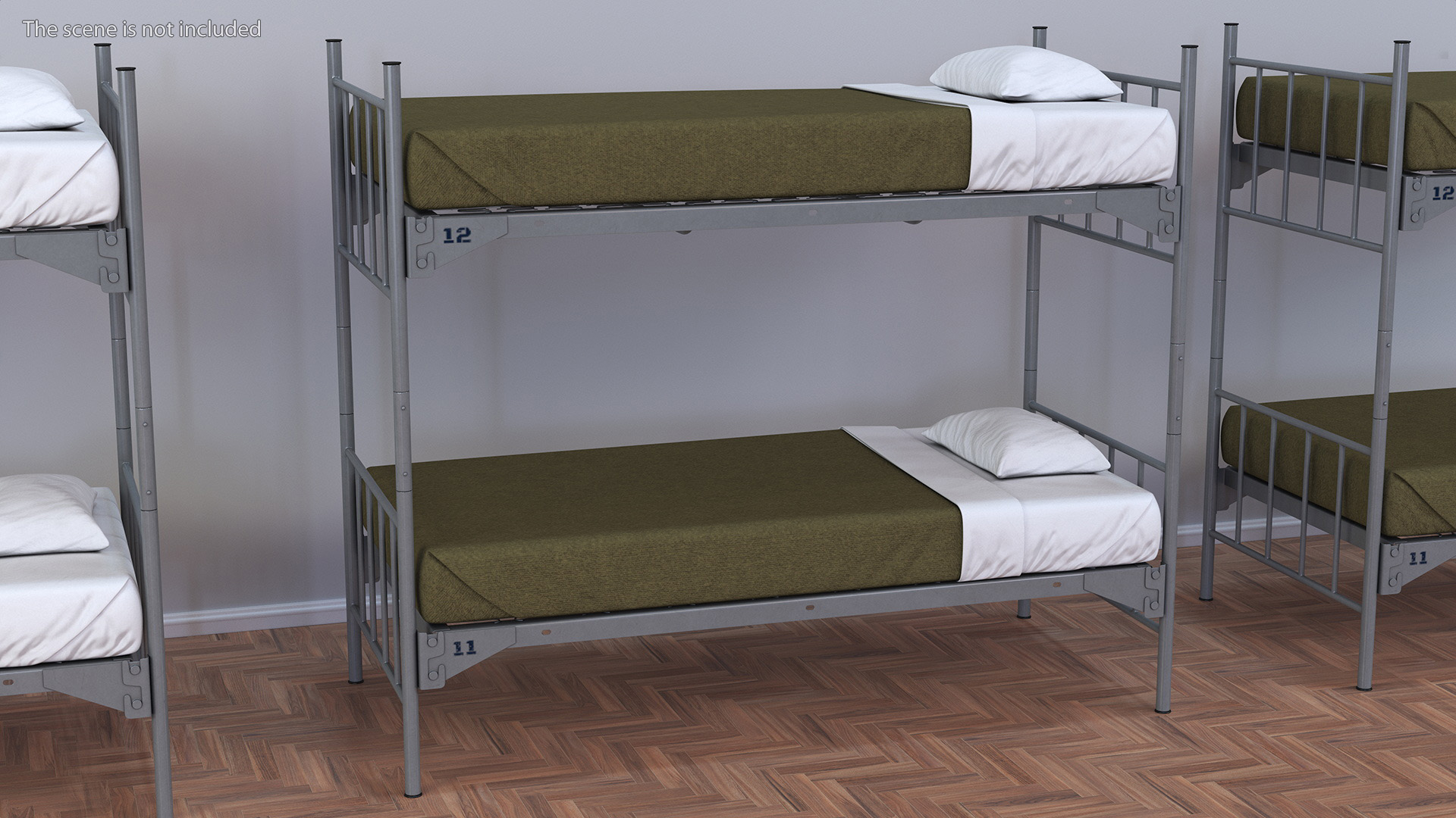 Army Bunk Bed New 3D