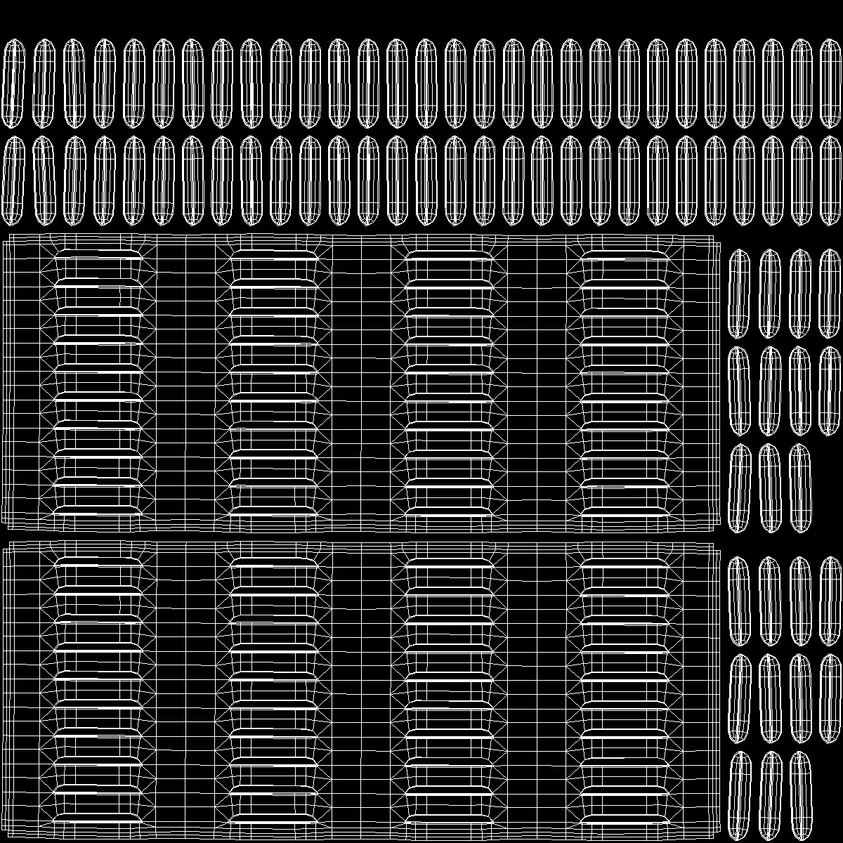 Multideck Display Fridge 3D model