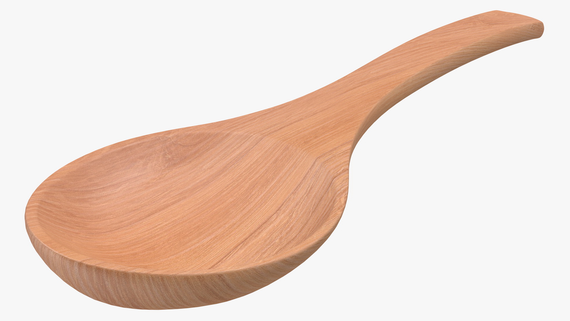 3D Split Pea in a Woden Spoon