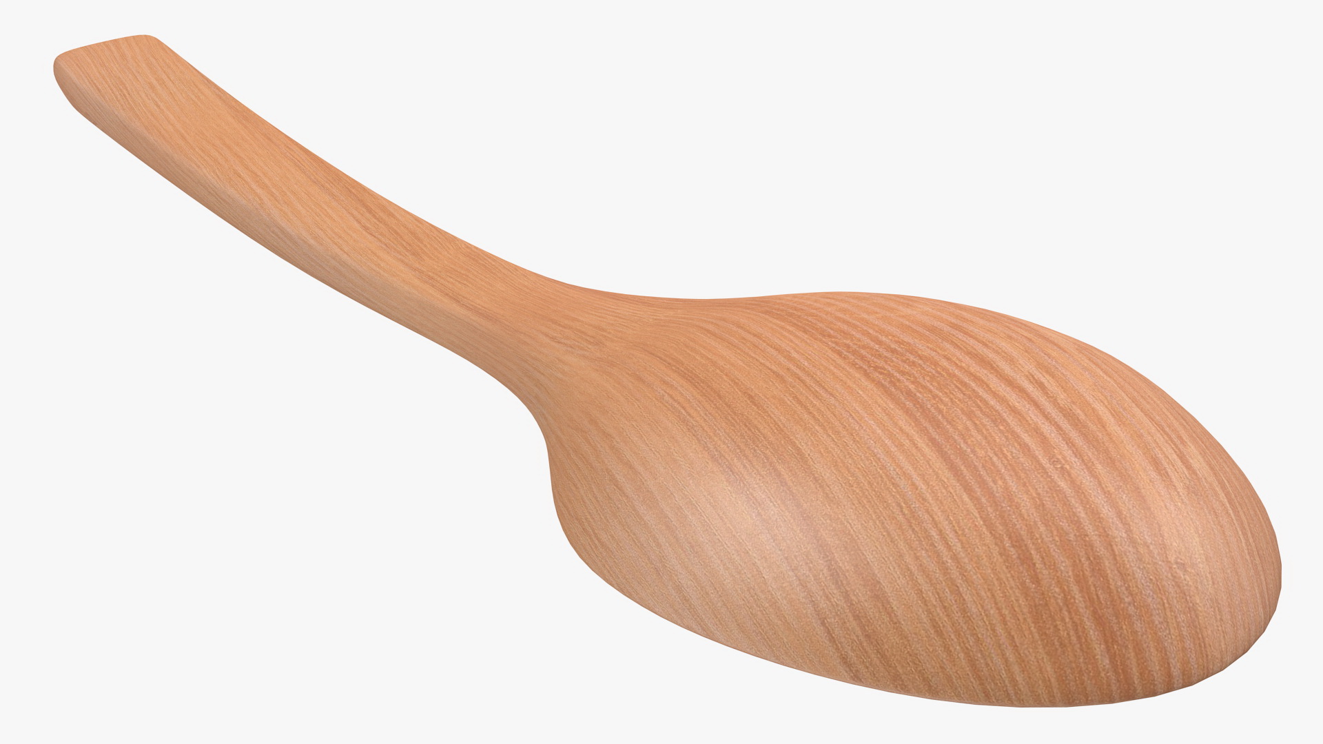 3D Split Pea in a Woden Spoon