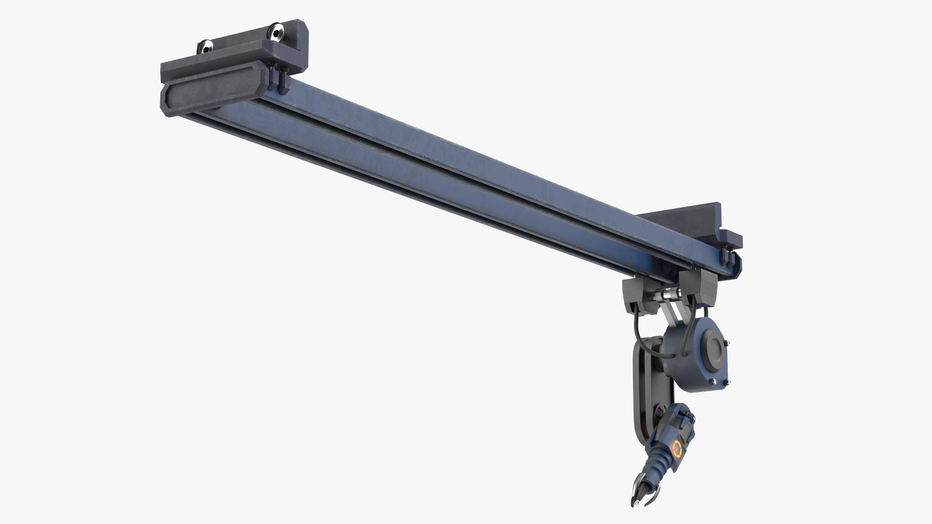 Industrial Robotic Arm Component 3D