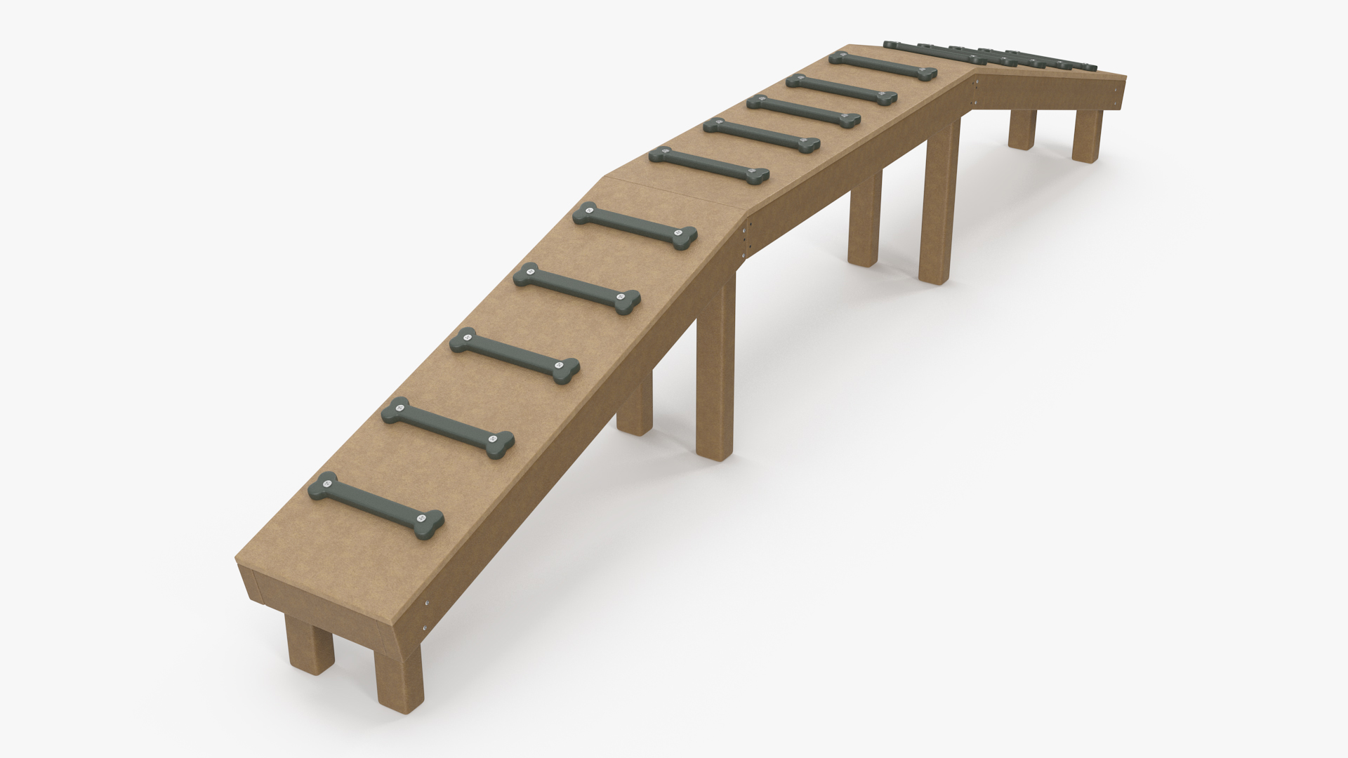 3D Bridge for Dog Training Park model