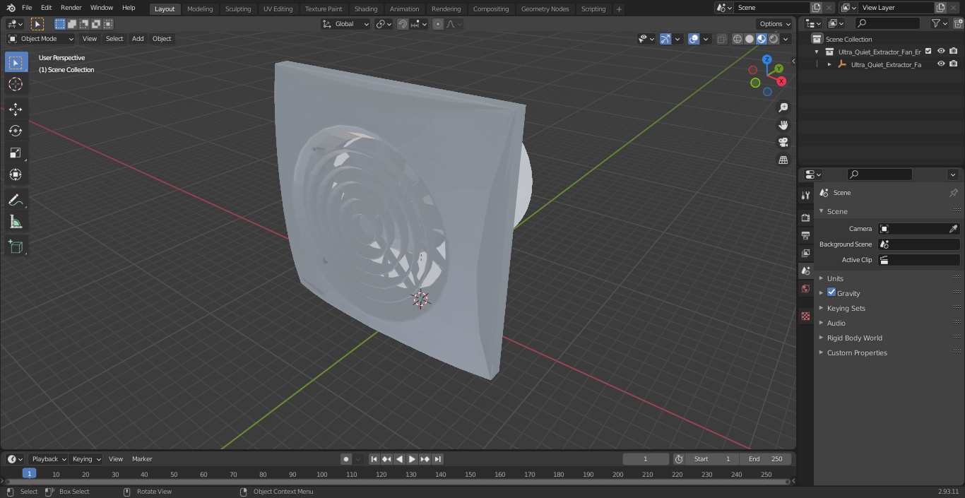 3D Ultra Quiet Extractor Fan EnviroVent