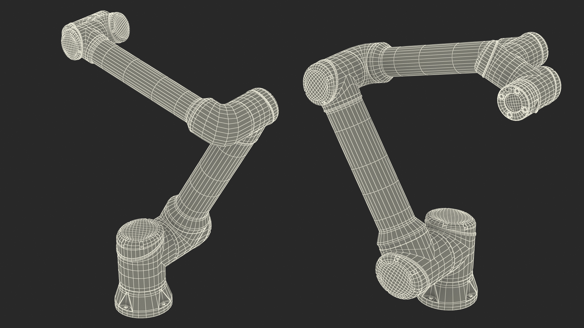 Universal Robots UR10e Rigged 3D model