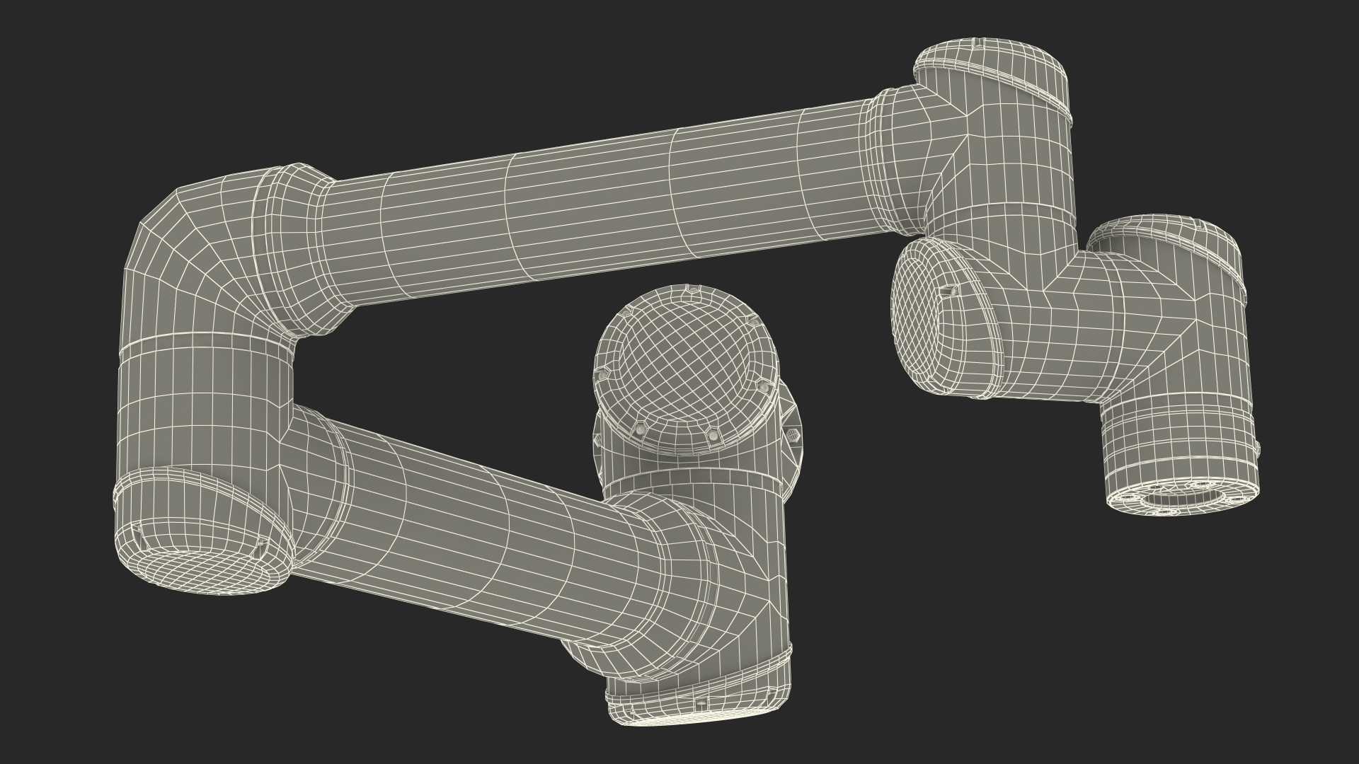 Universal Robots UR10e Rigged 3D model