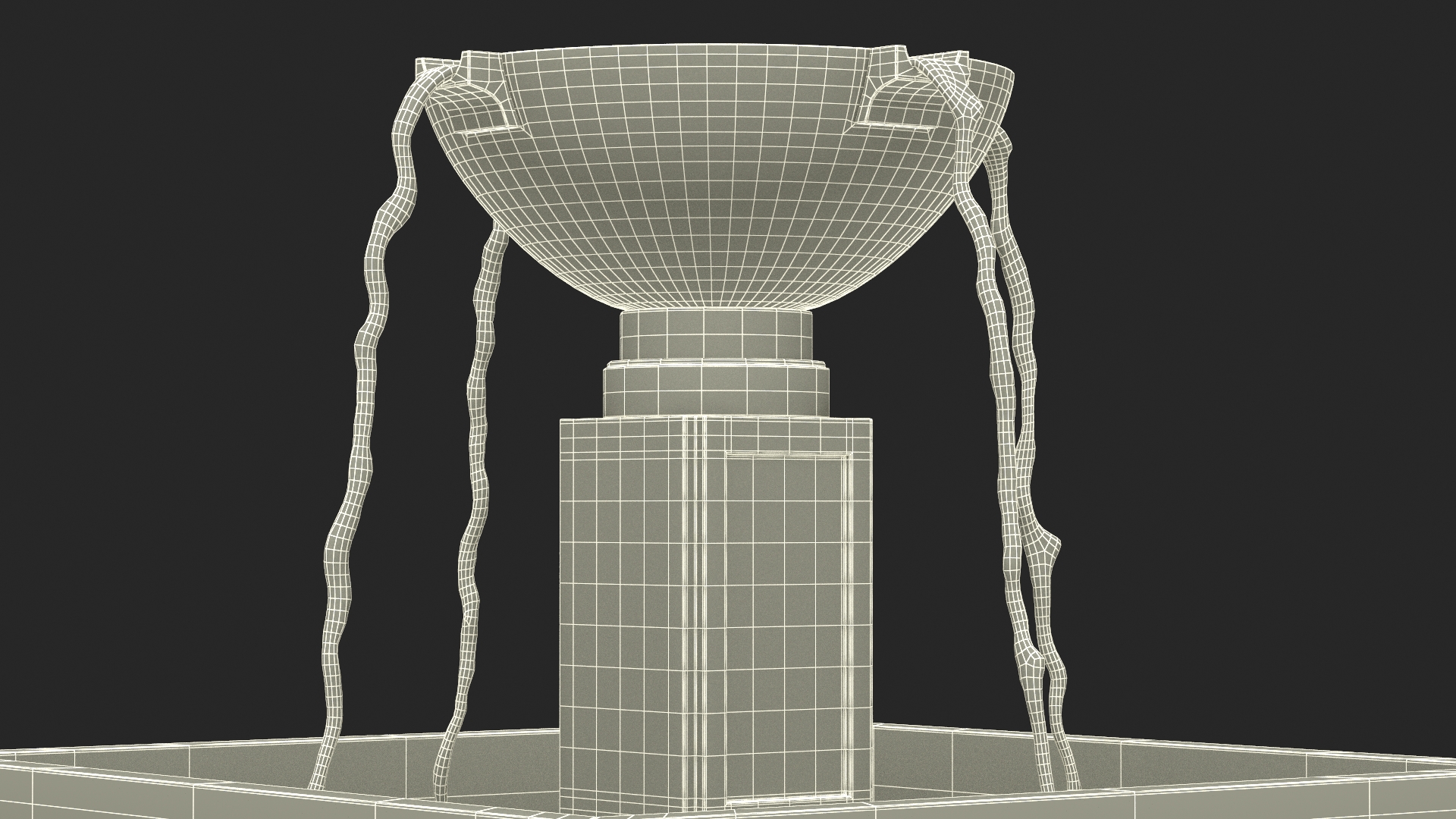 3D model Park Modern Fountain