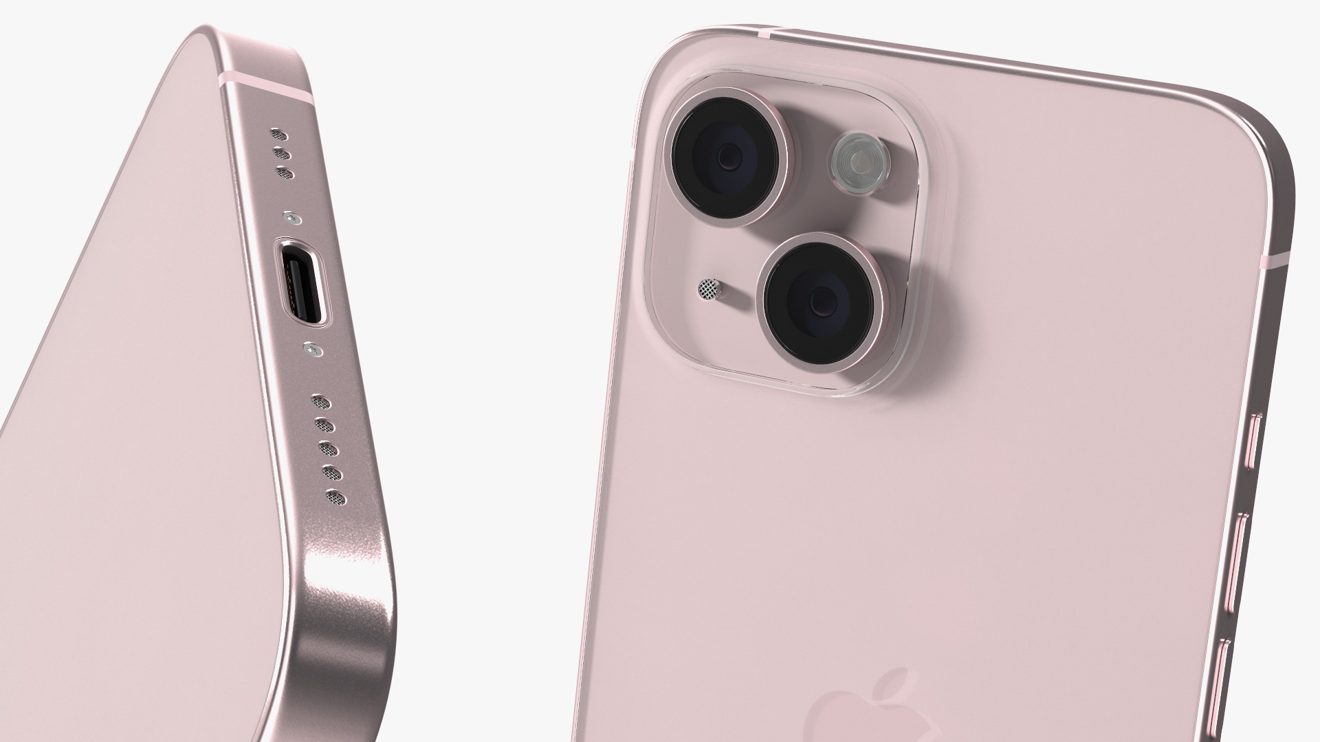 3D model Apple IPhone 15 Plus Pink