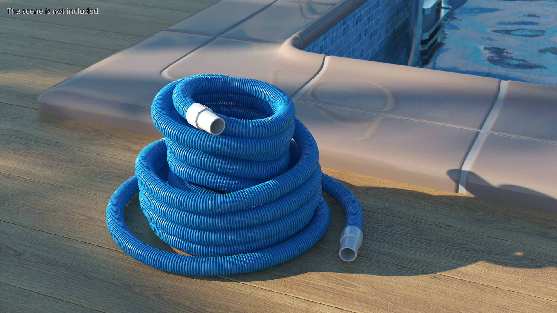 Rolled Suction Hose 3D model