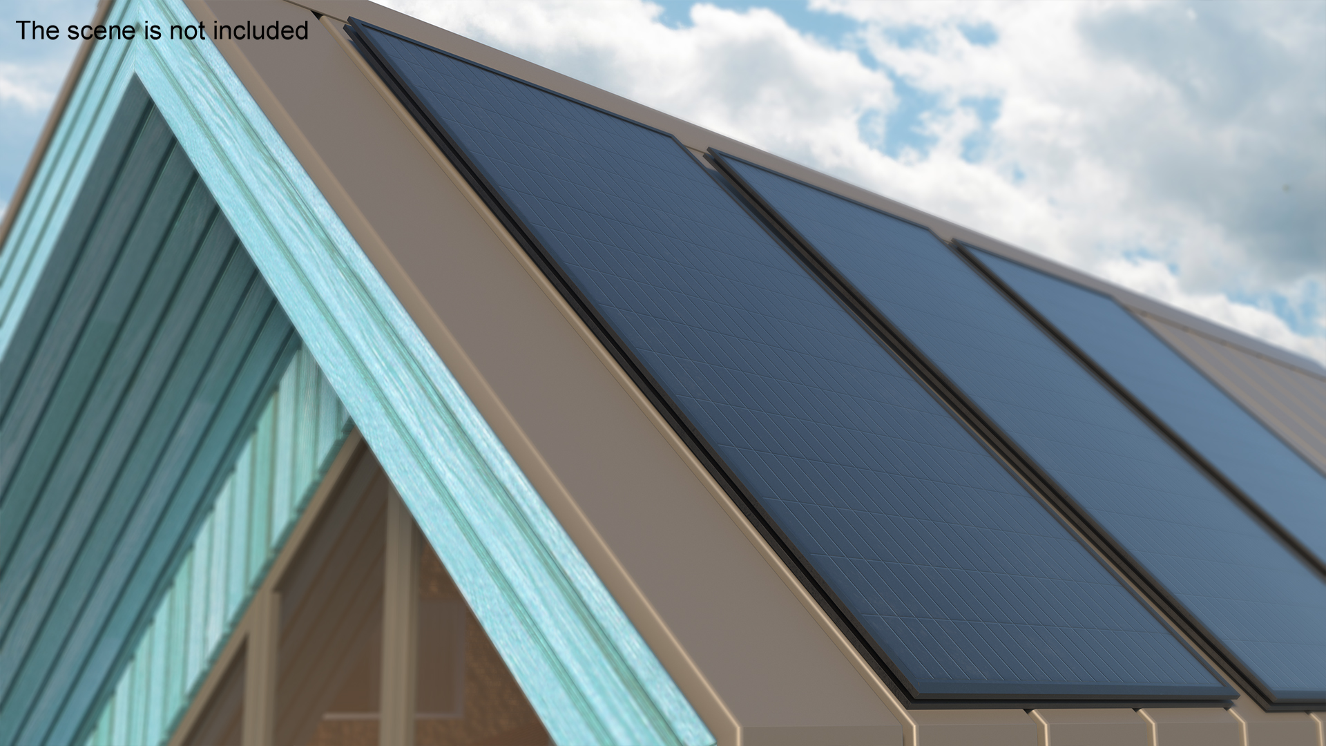 3D Roof Solar Panel