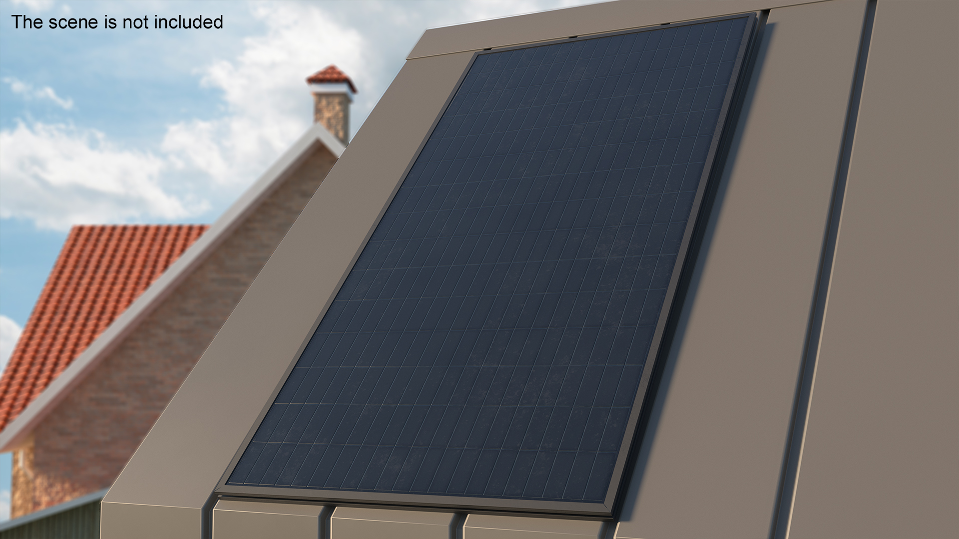 3D Roof Solar Panel