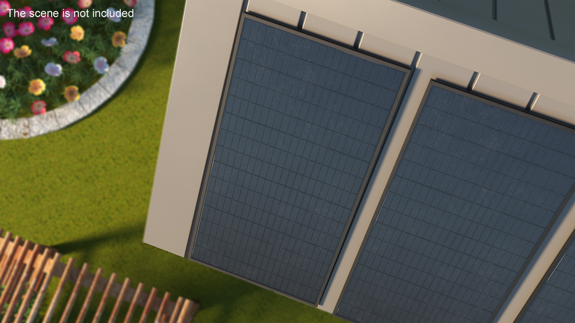 3D Roof Solar Panel