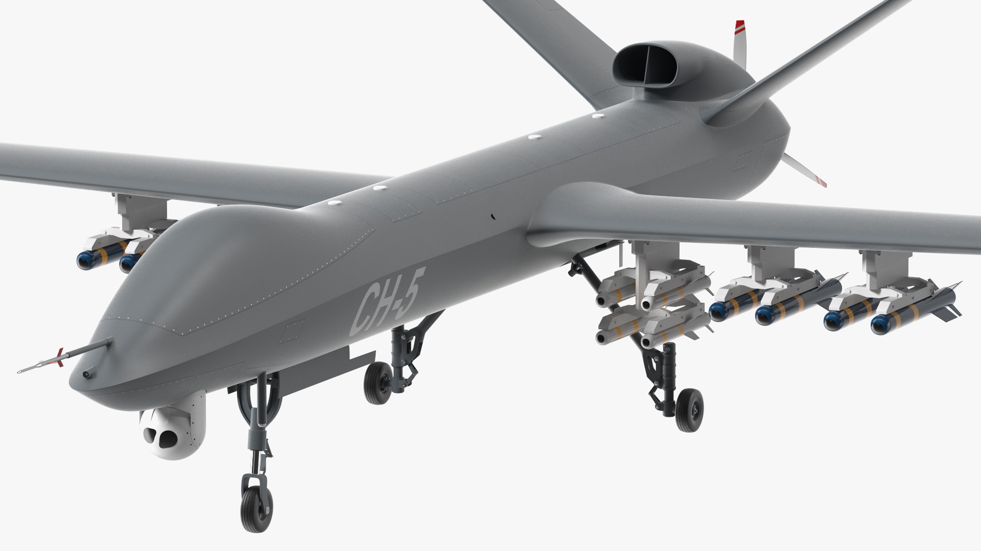 CH-5 Rainbow UAV Armed 3D