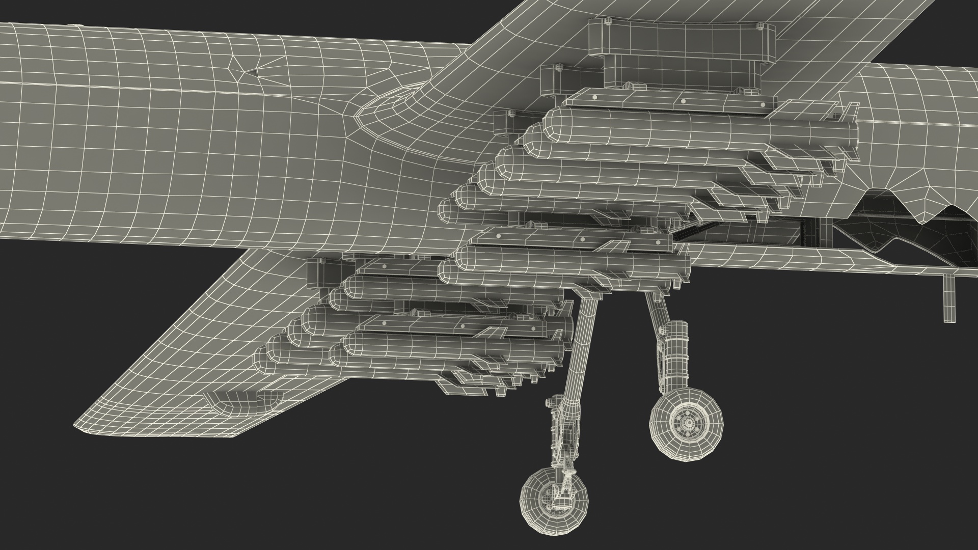 CH-5 Rainbow UAV Armed 3D