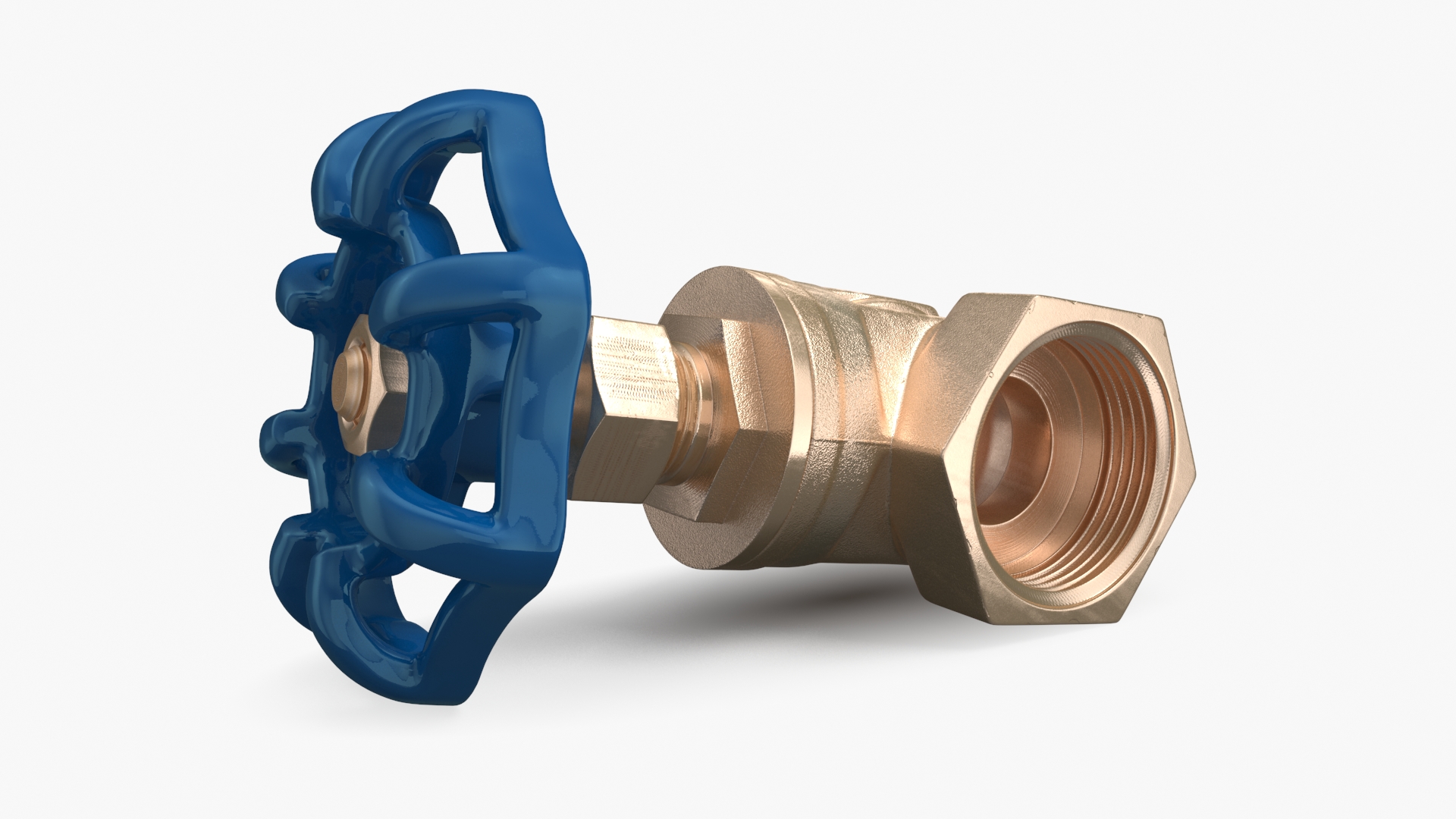 Gate Valve Pyrite 3D