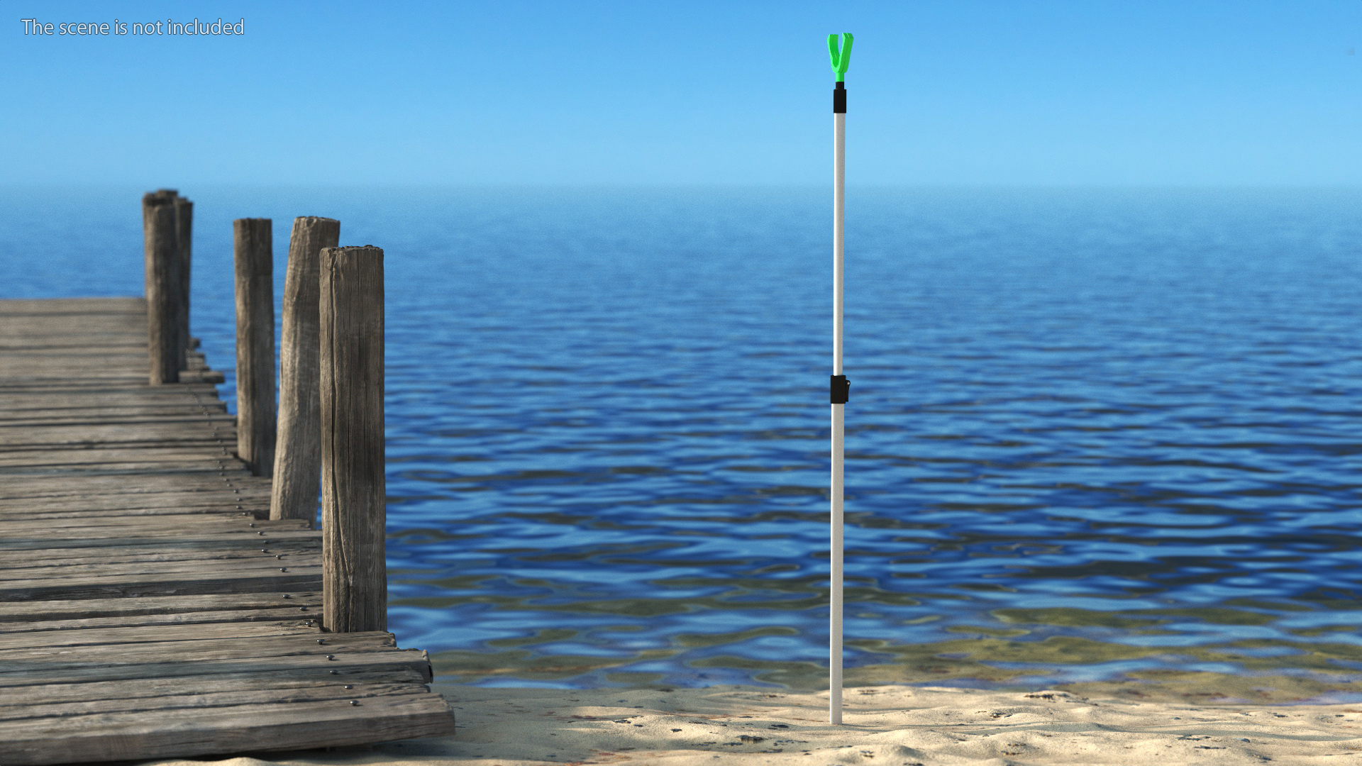 3D Fishing Rod Holder model