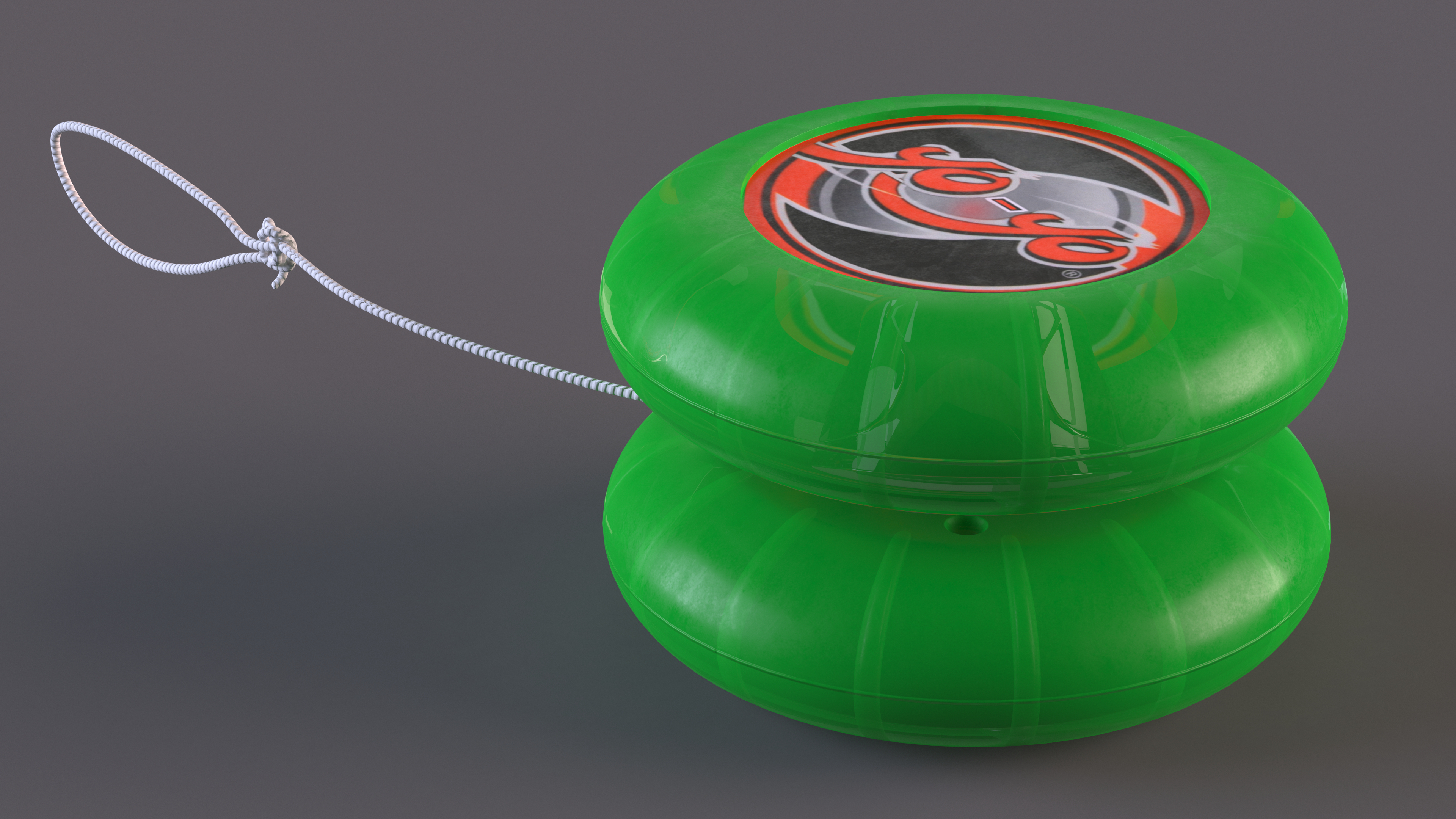 3D Green Yo-Yo