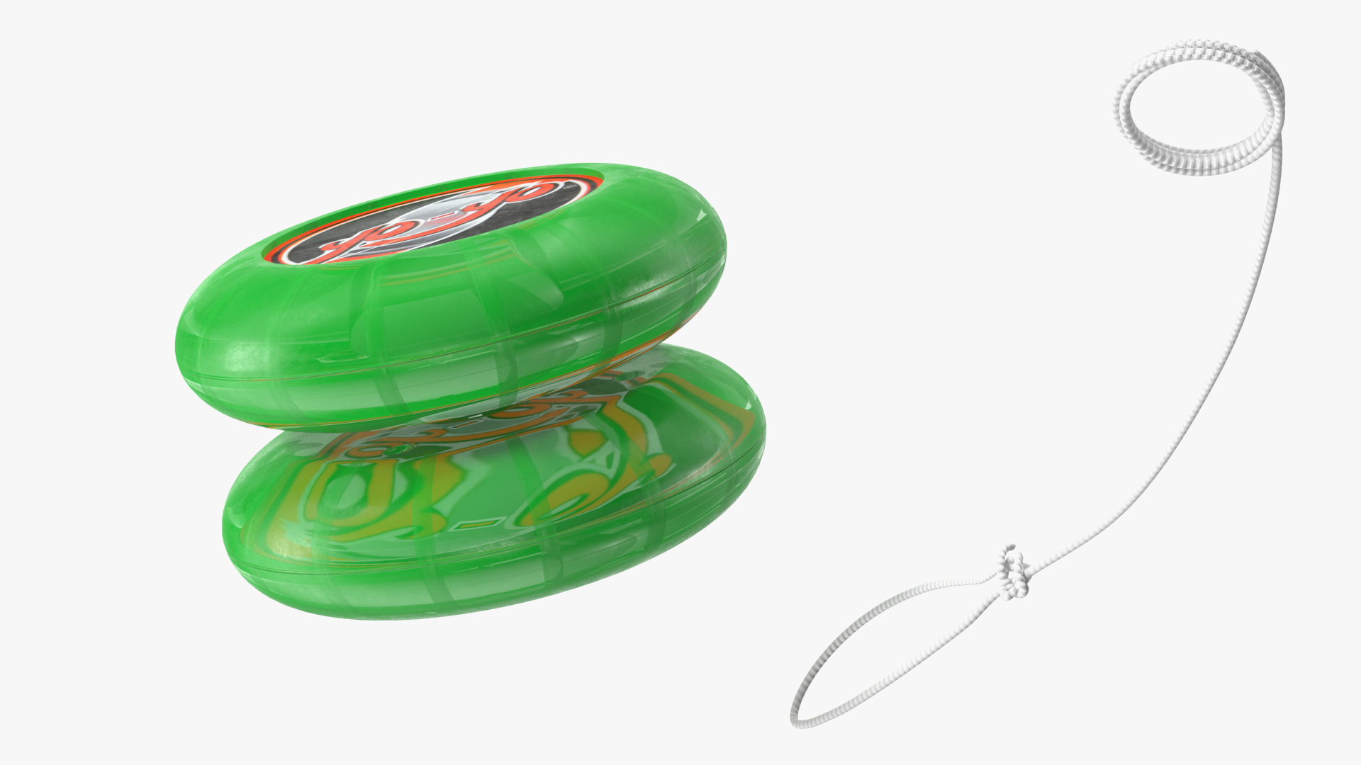 3D Green Yo-Yo