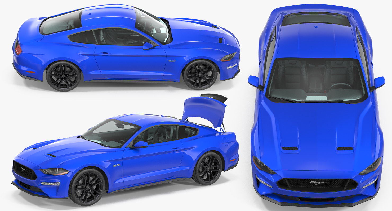 Ford Mustang 2018 3D