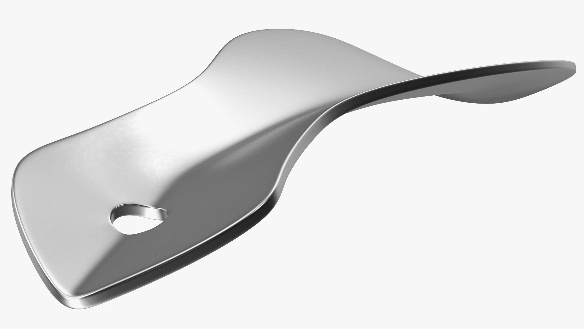 3D Stainless Steel Handled Shoe Horn model