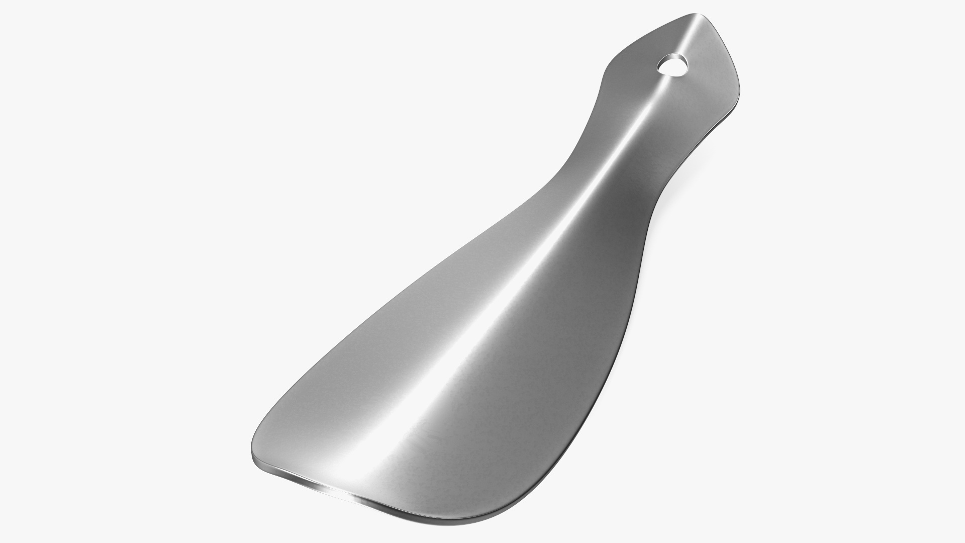 3D Stainless Steel Handled Shoe Horn model