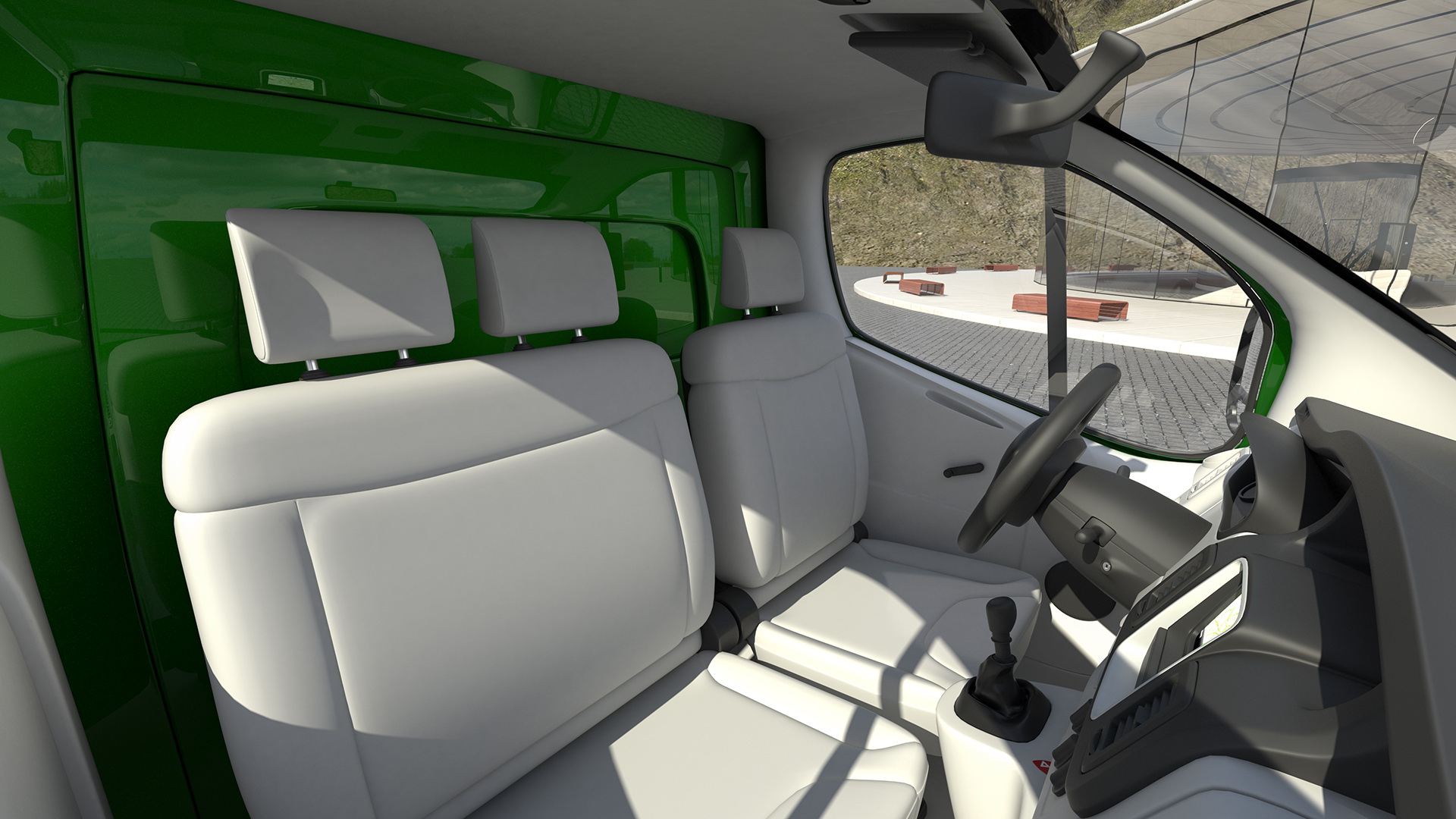 Cargo Van 3D model