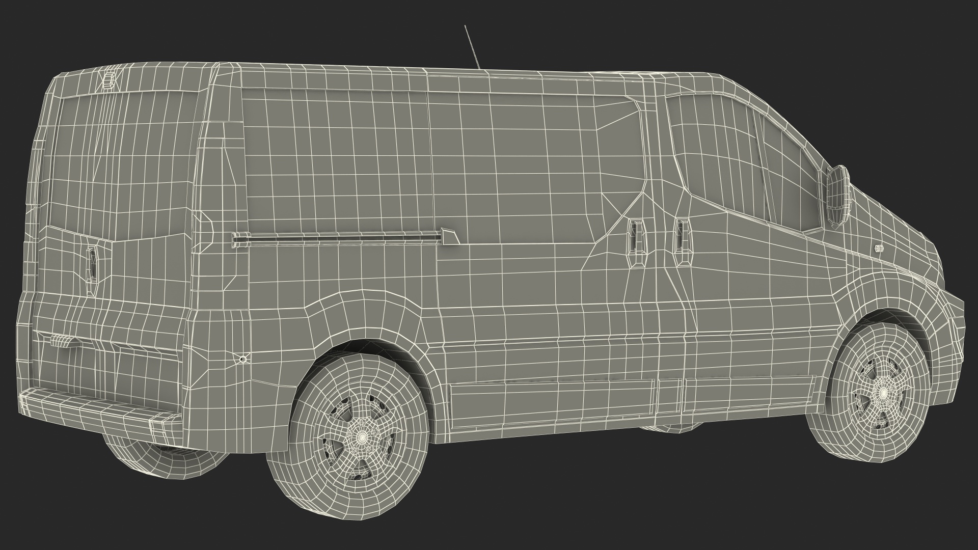 Cargo Van 3D model