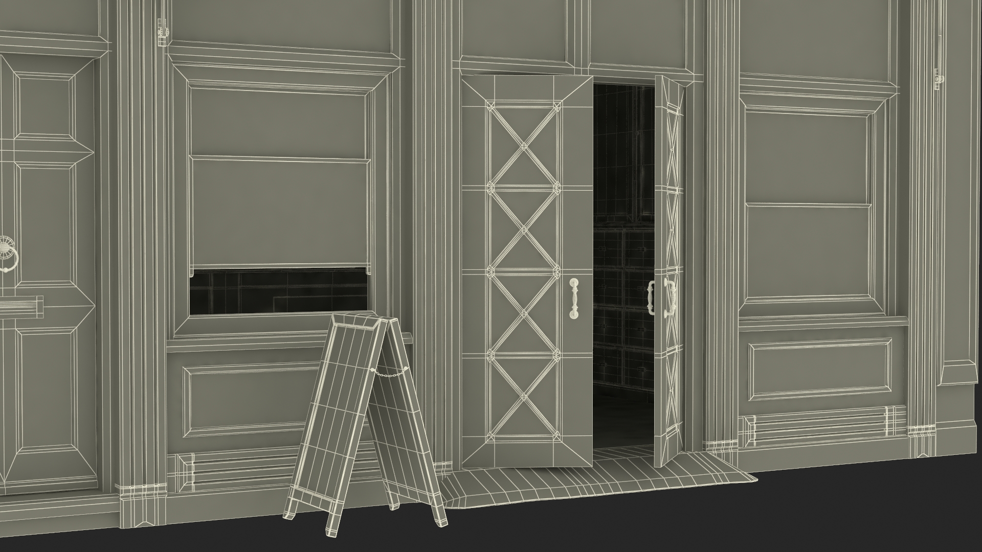 Ground Floor Shop 2 3D model