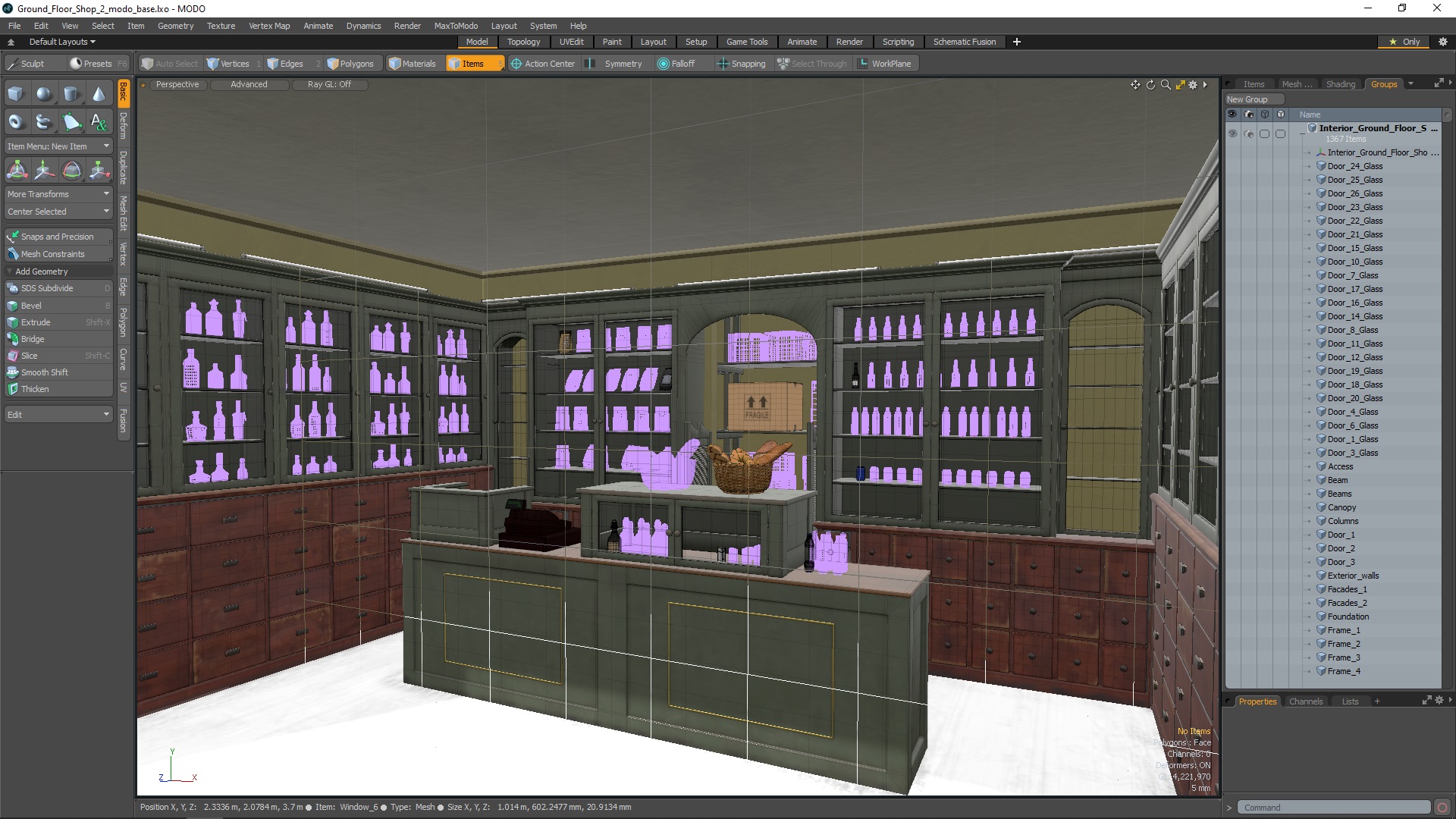 Ground Floor Shop 2 3D model