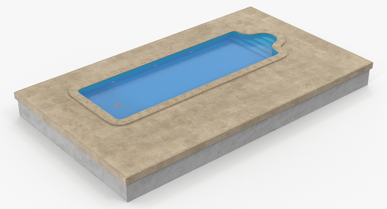 3D Swimming Pool model