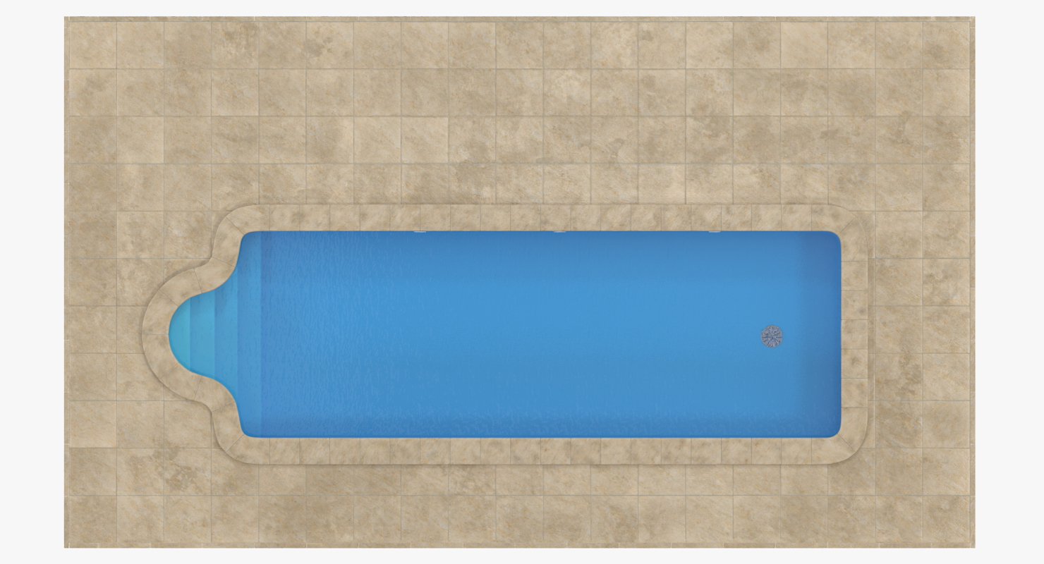 3D Swimming Pool model