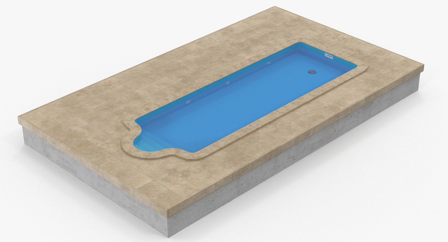 3D Swimming Pool model