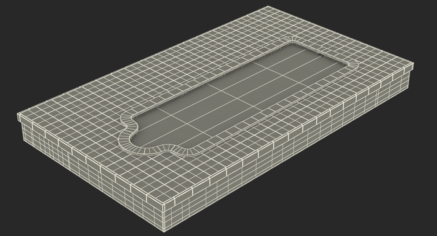 3D Swimming Pool model