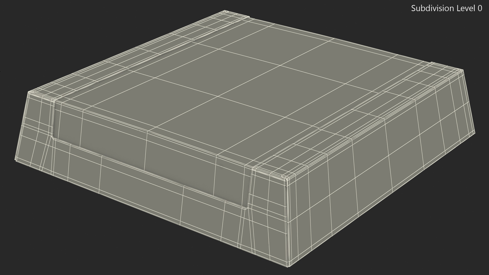 Carton Box for Cookies 3D