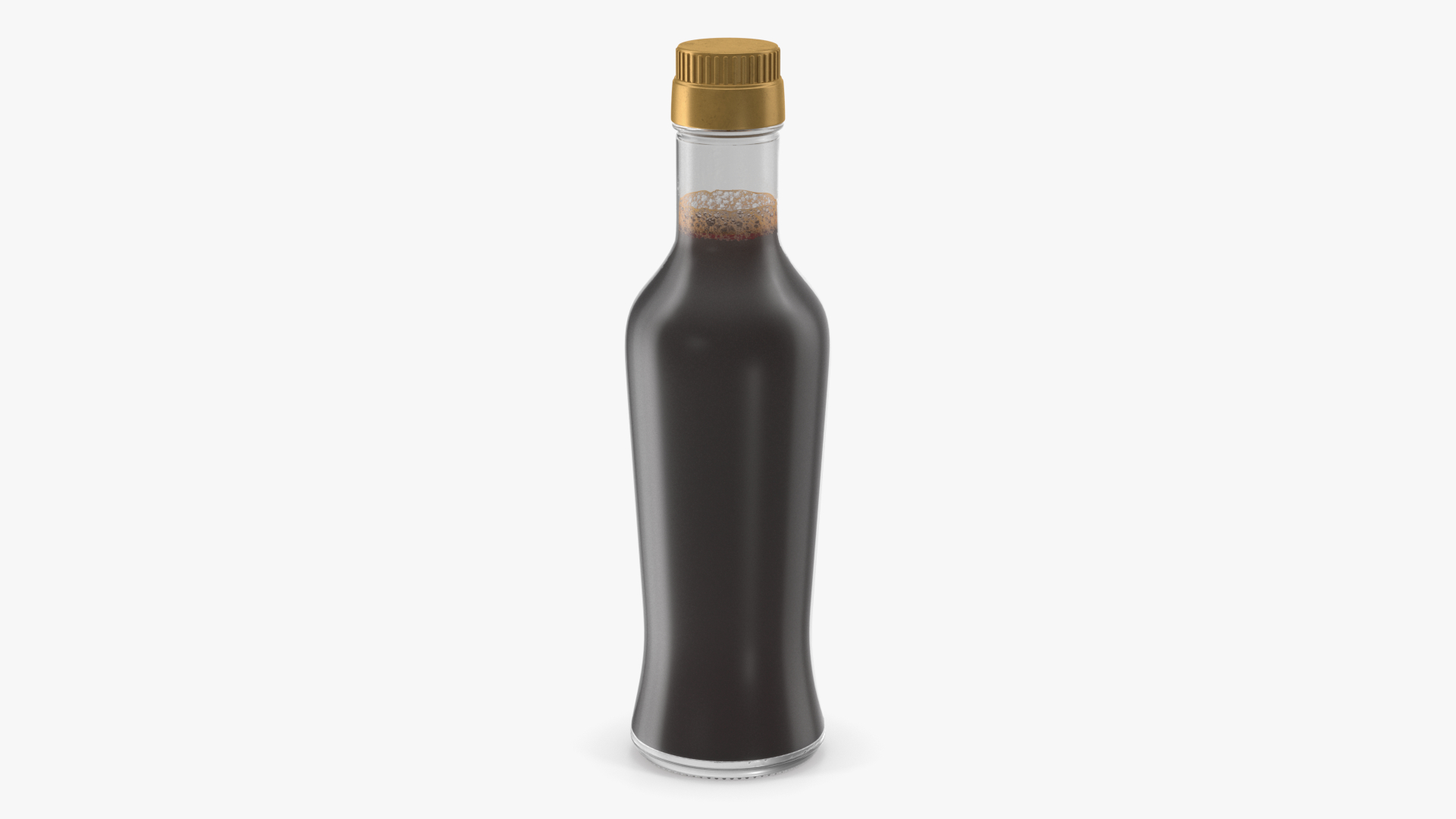 Premium Soy Sauce Bottle 3D model