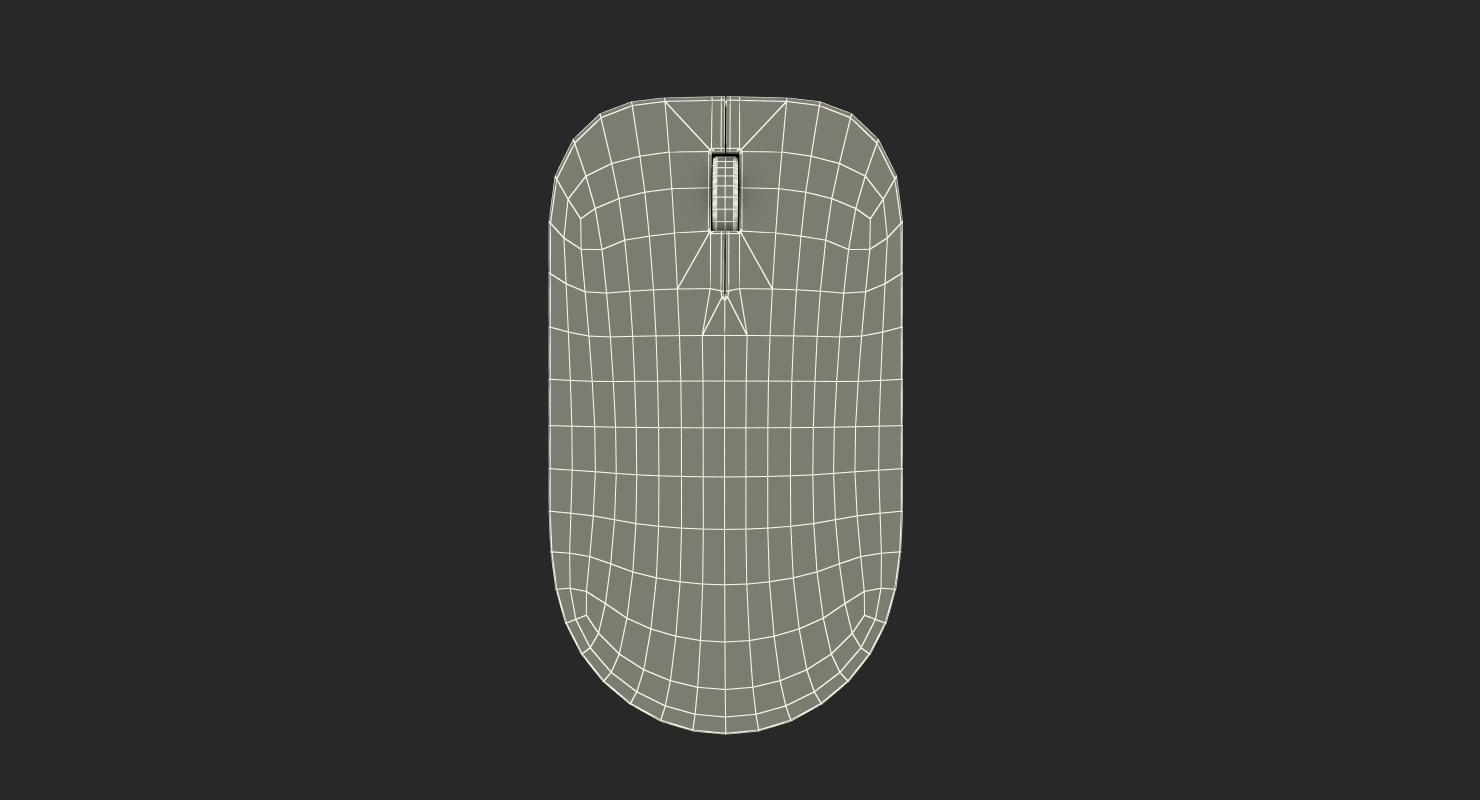 3D Microsoft Surface Mouse model