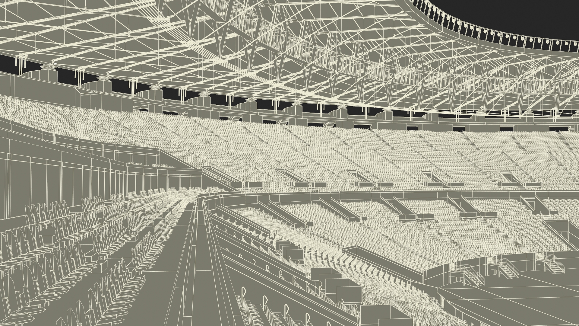 3D Maracana Stadium