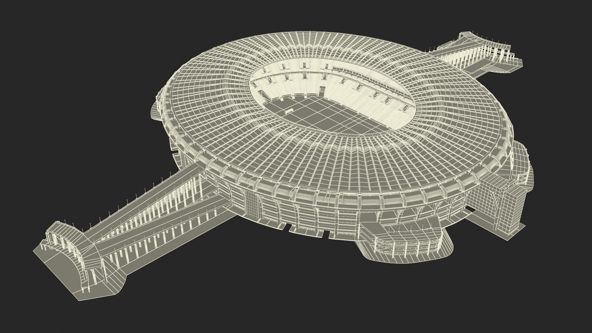 3D Maracana Stadium