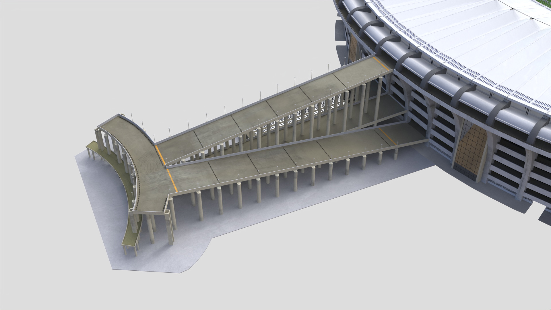 3D Maracana Stadium