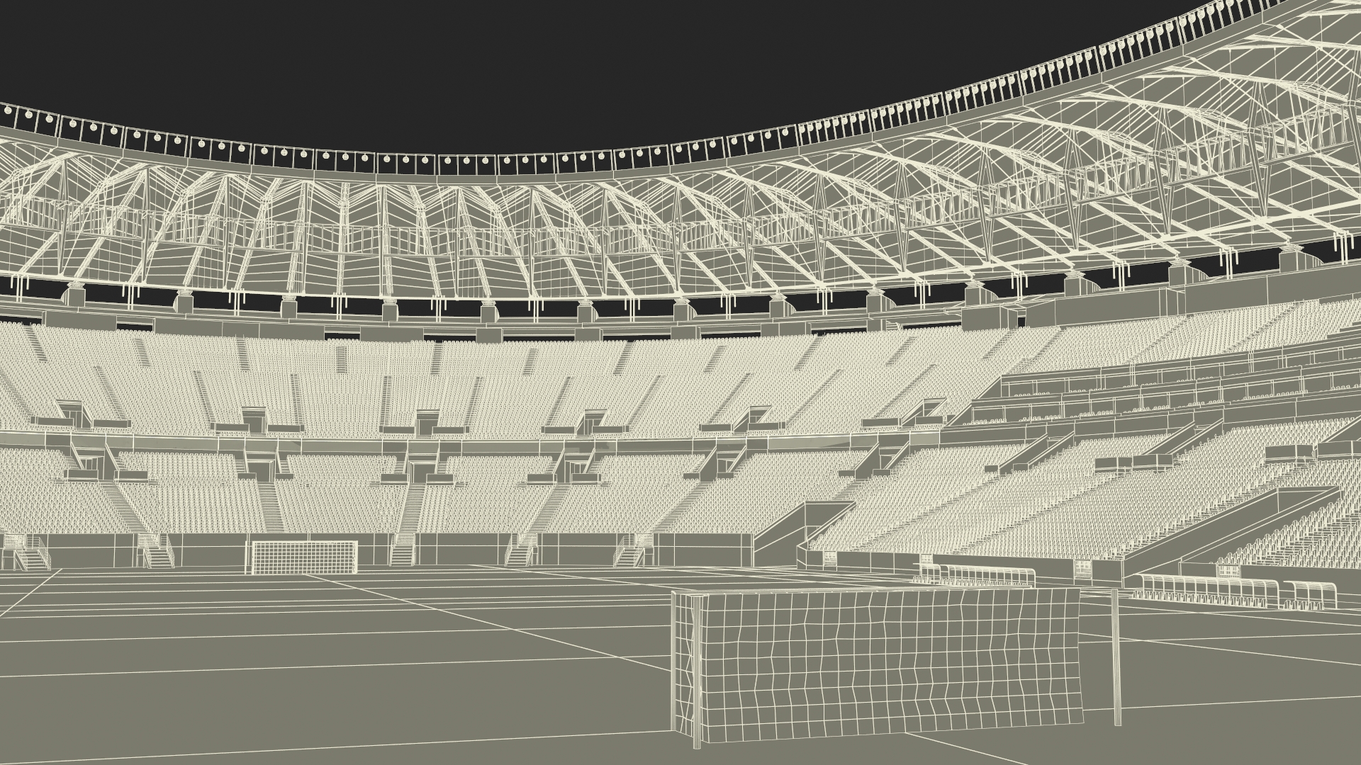 3D Maracana Stadium