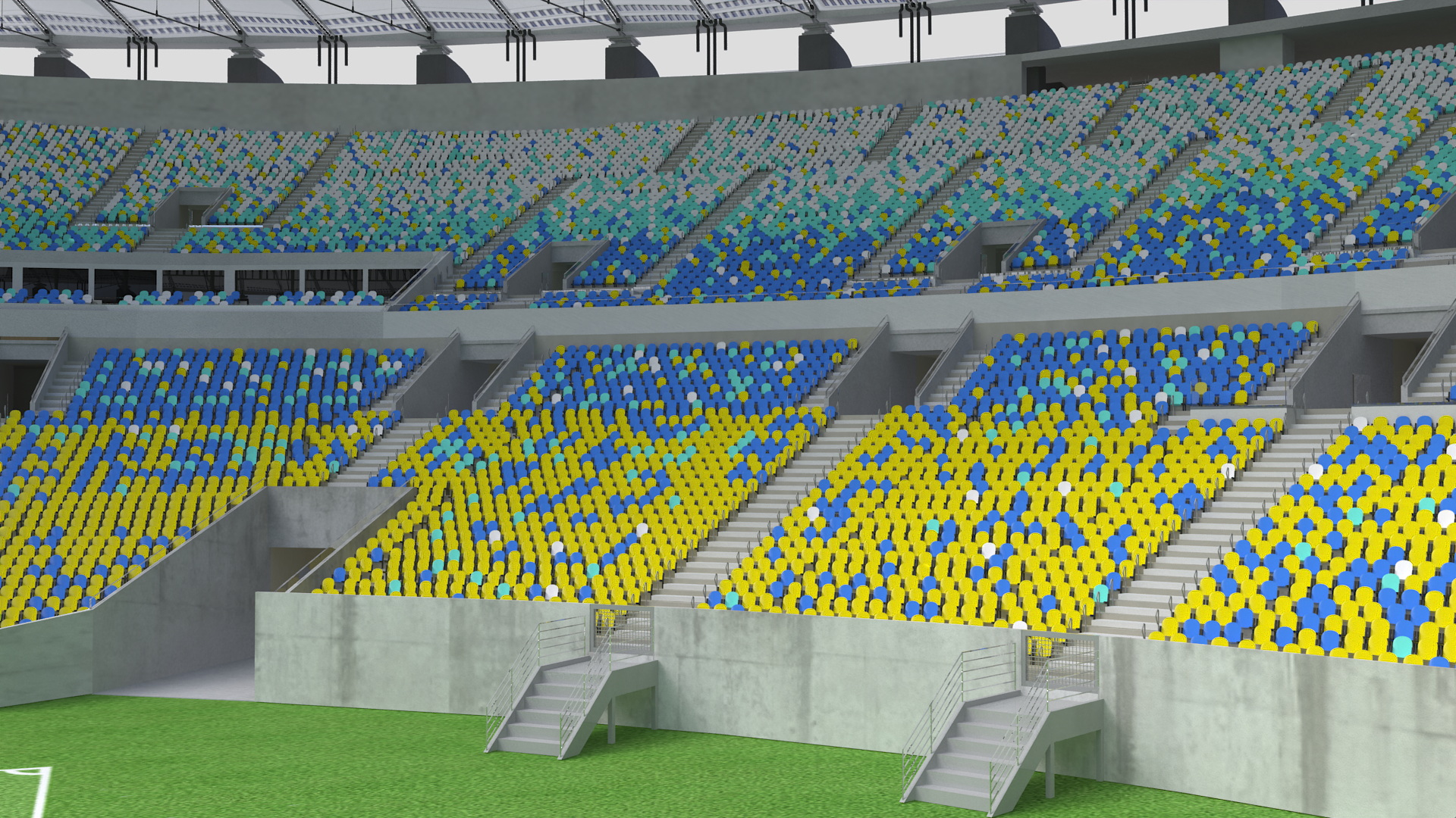 3D Maracana Stadium