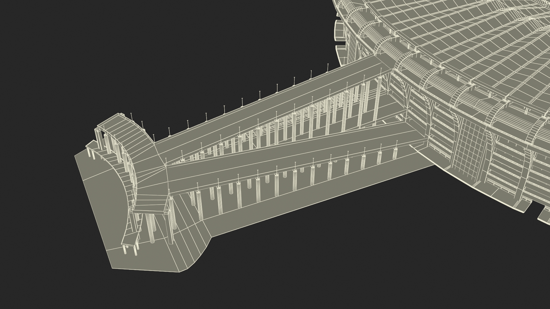 3D Maracana Stadium