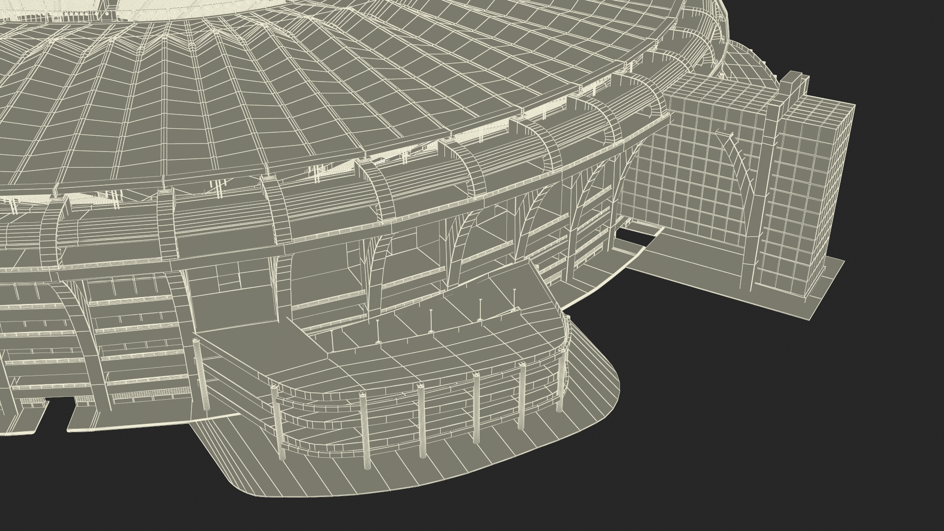 3D Maracana Stadium