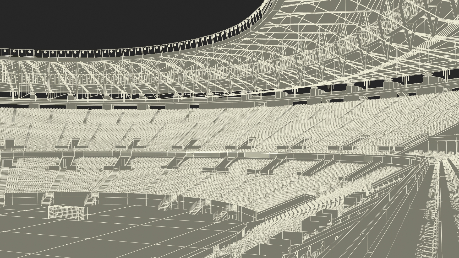 3D Maracana Stadium