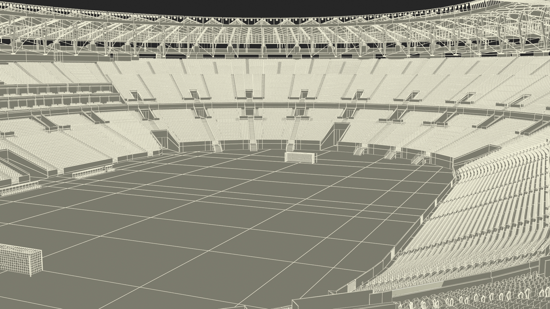 3D Maracana Stadium