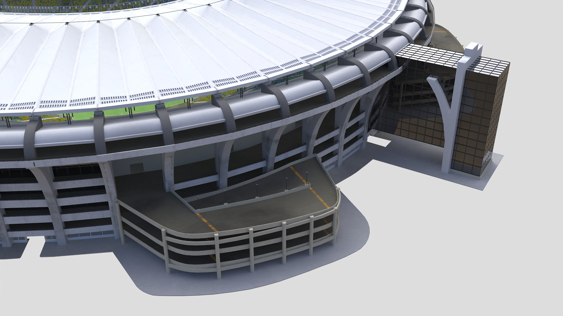 3D Maracana Stadium